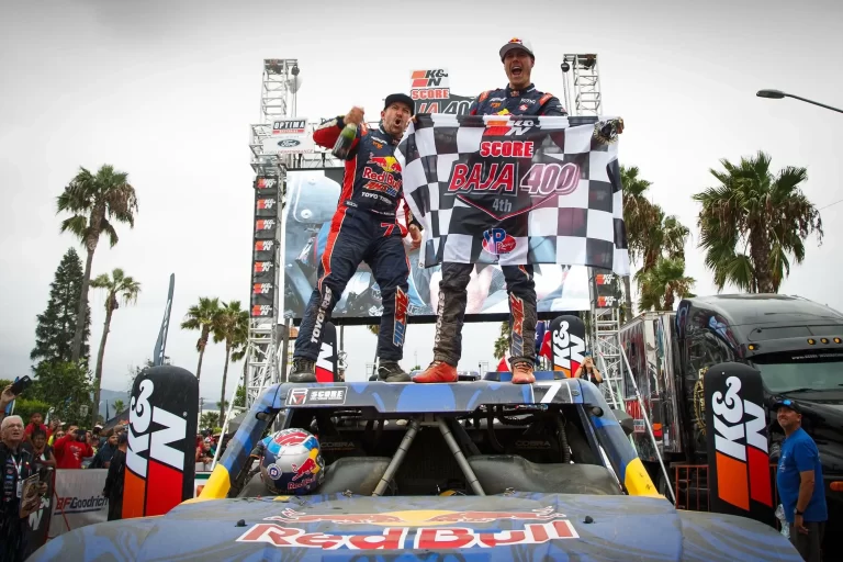 Carrera BAJA 400 Toyo Tires Menzies, Ampudia, Monkey Business, reultados Trophy Truck
